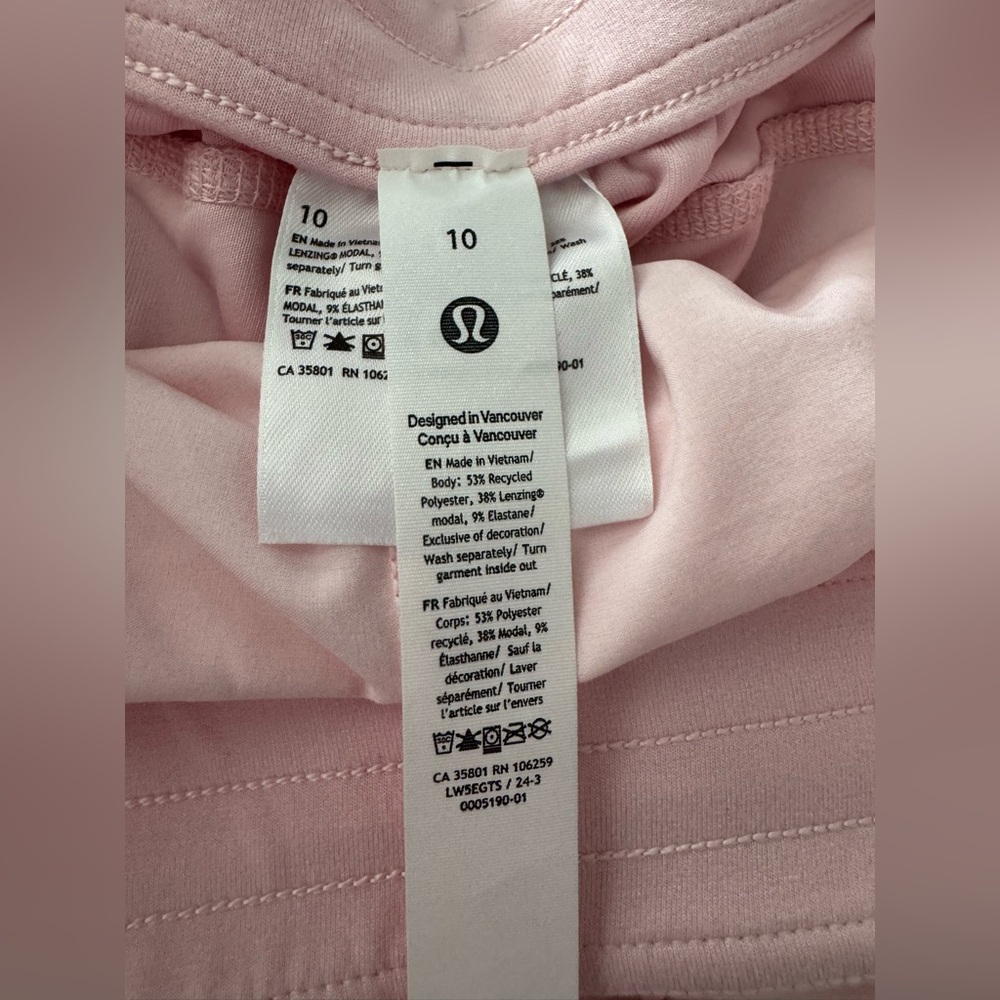 NWOT❤️Lululemon❤️ Softstreme Strawberry Milkshake pant Size 10 - Picture 5 of 13